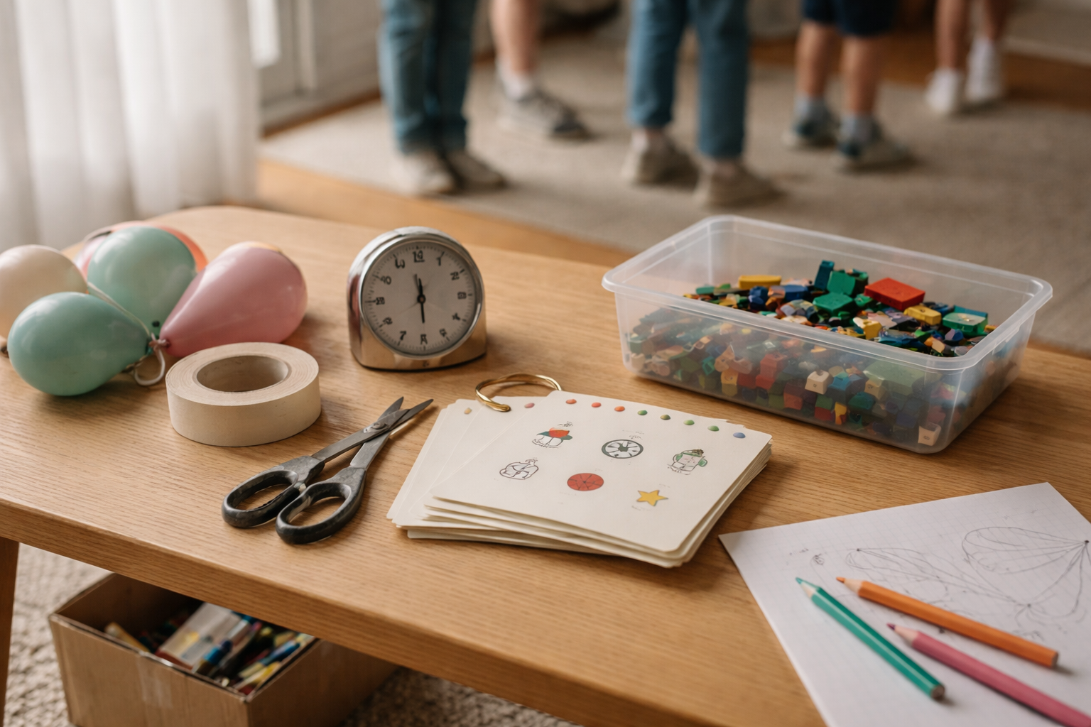 90 minutter uden panik: Fødselsdagslege til 5-7 år med en plan, du kan holde ud