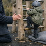Må mit barn godt klatre derop? En tryg guide til risikofyldt leg (uden at kvæle modet)