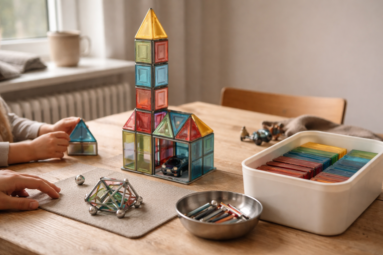 Magnetlegetøj uden fejlkøb: sådan vælger du rigtigt (og holder det sikkert i en travl hverdag)