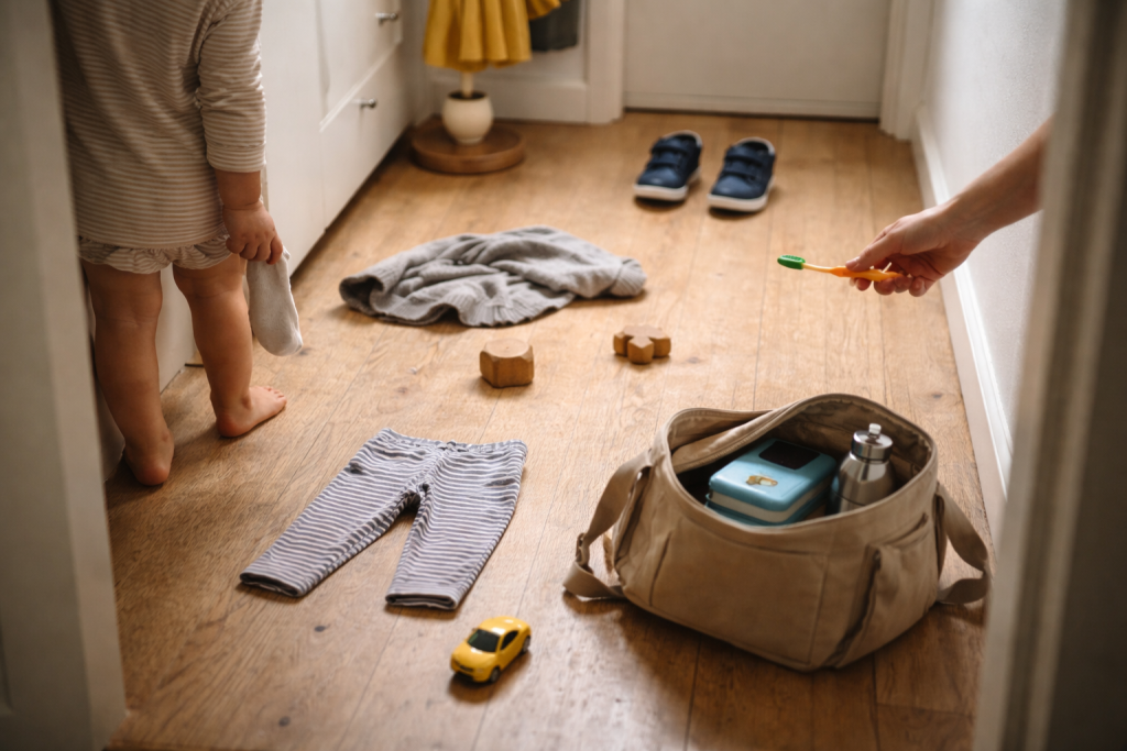 Morgener der faktisk glider: 12 små lege, der får jer ud ad døren (1-8 år)