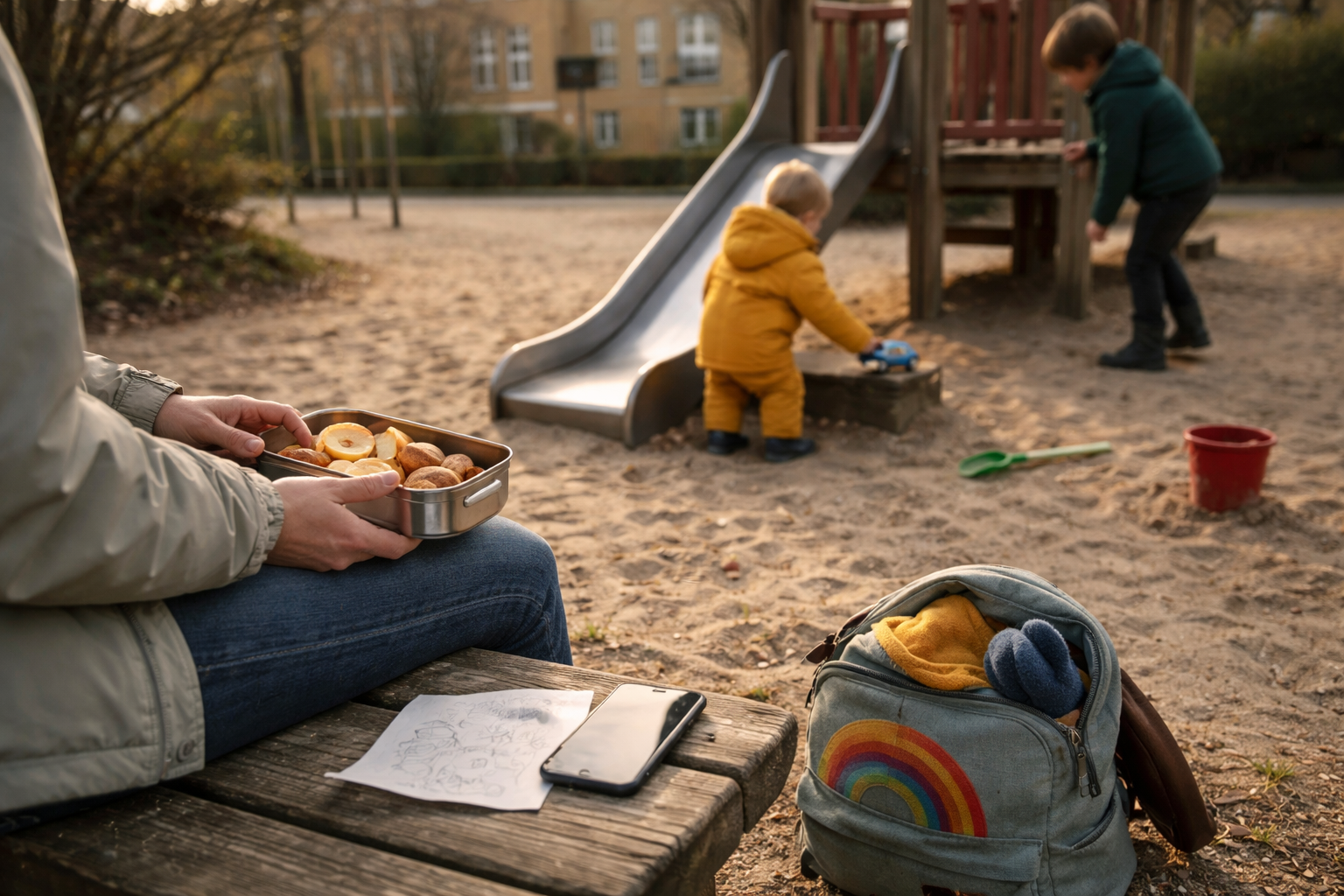 32 legeplads-tricks på en helt almindelig tirsdag: 12 lege, 5 skift-hacks og en rolig hjemtur