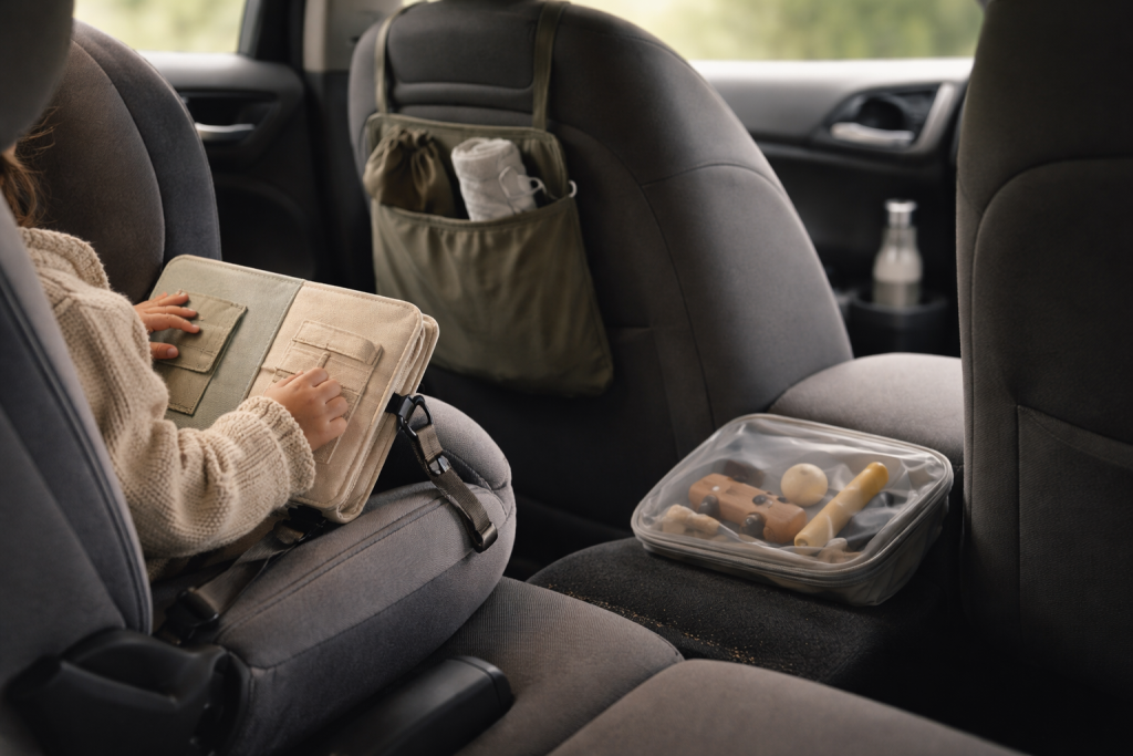 Skærmfri ro på bagsædet: sådan vælger du legetøj til bilen, der ikke ender på gulvet