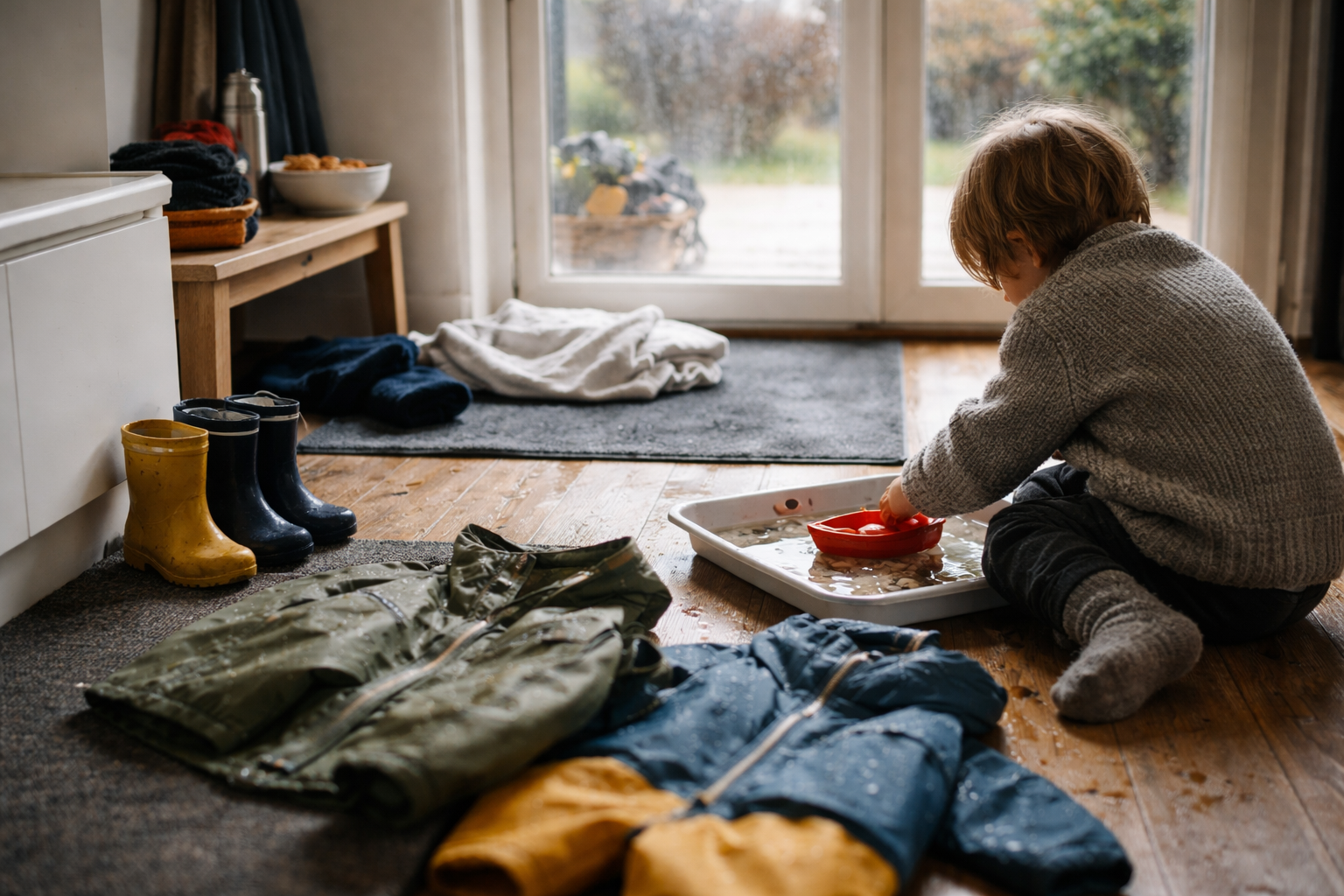 Sofahygge vs. regnjakke: sådan vinder du regnvejret uden kamp