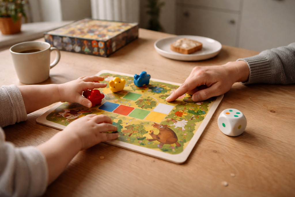 10 spil-typer til 3-årige der faktisk lander på bordet (og ikke i skabet)