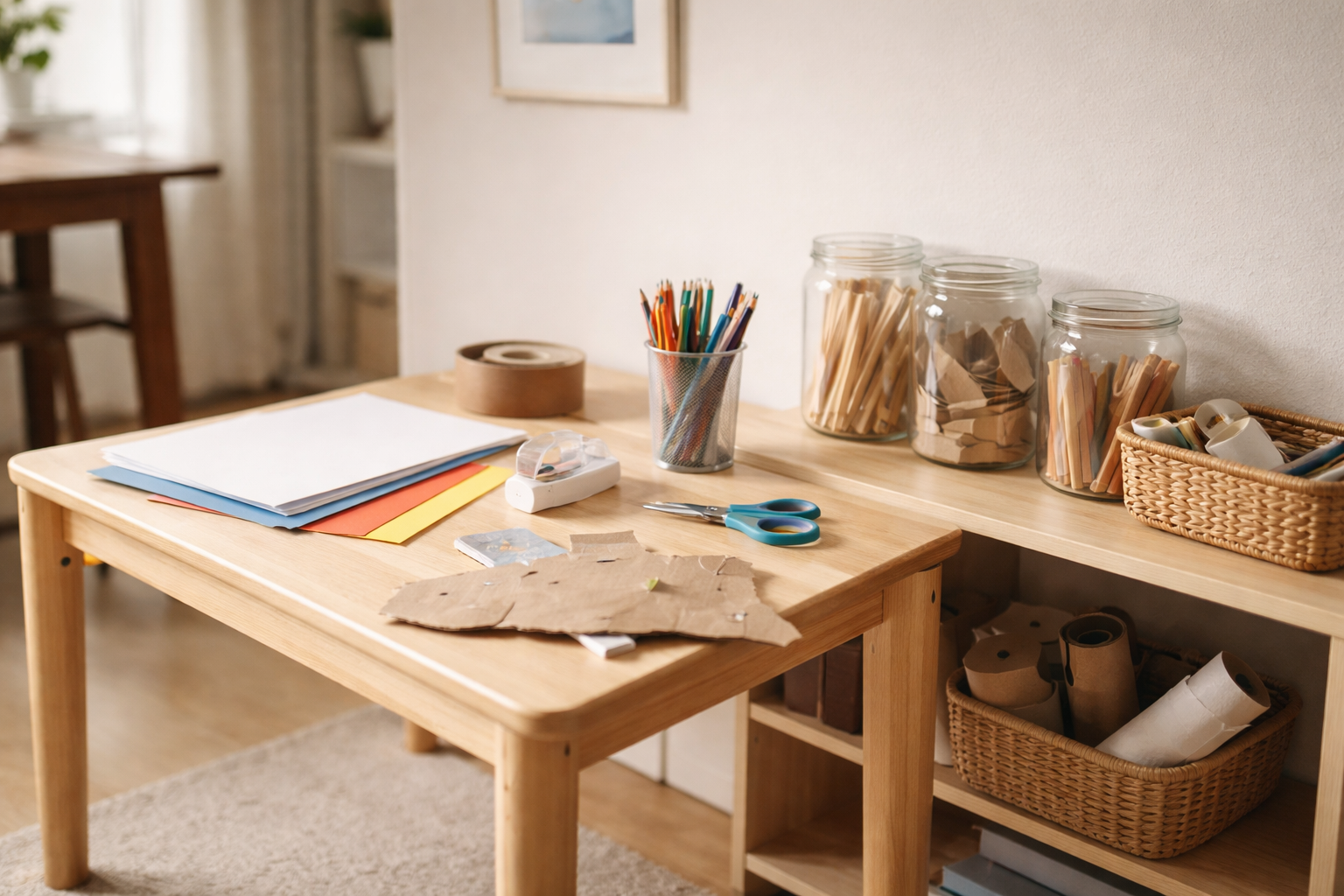 Krea-kaos vs krea-krog: sådan får du en fungerende station derhjemme