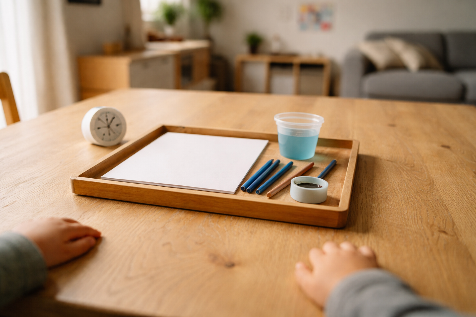 Krea uden krig på gulvet