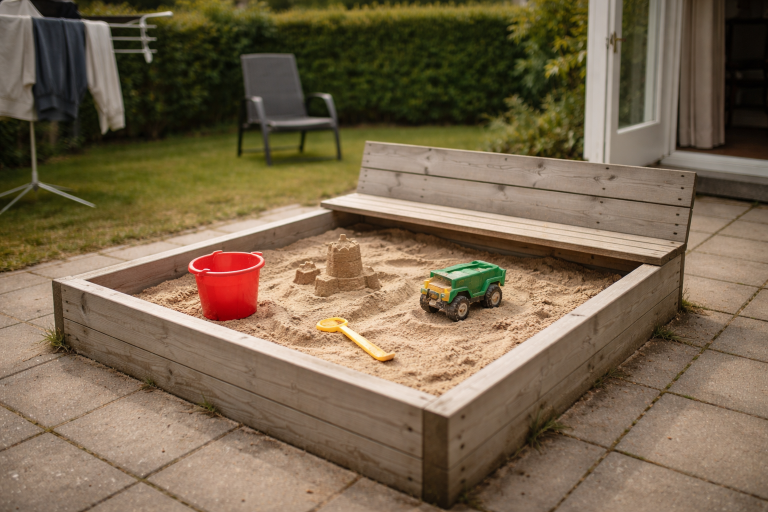 Sandkassen der faktisk bliver brugt (og ikke bare bliver en kattebakke)
