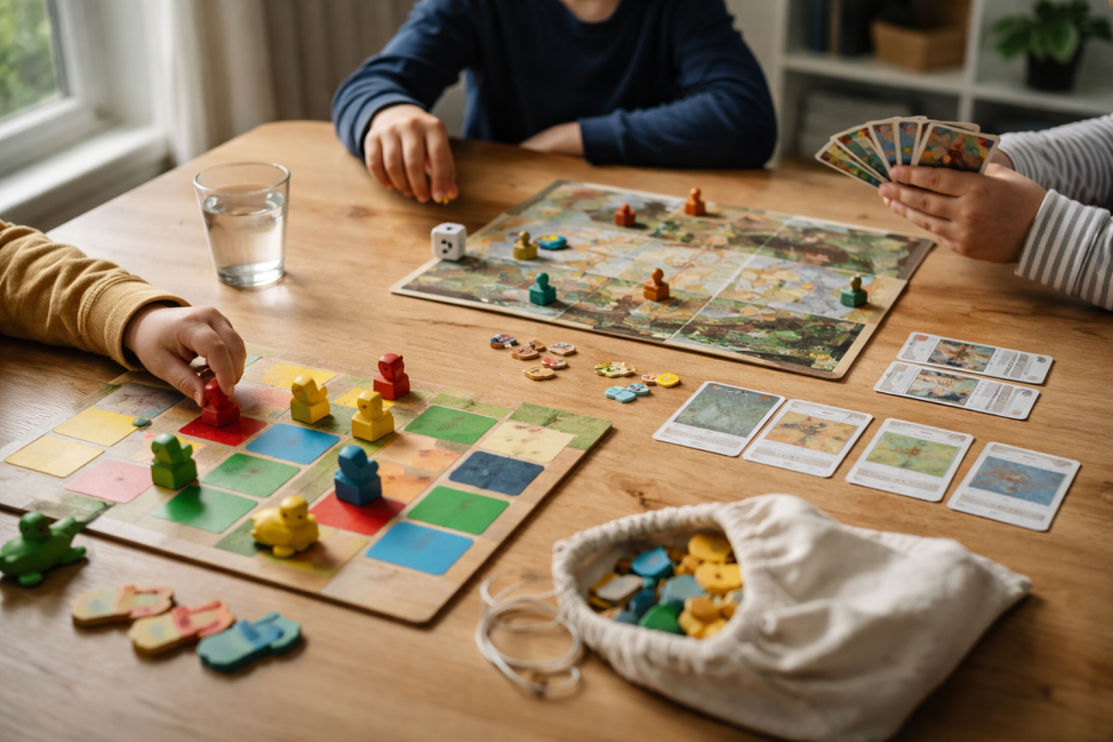 Brætspil til børn 3-10 år - vælg rigtigt efter alder, tålmodighed og spilletid