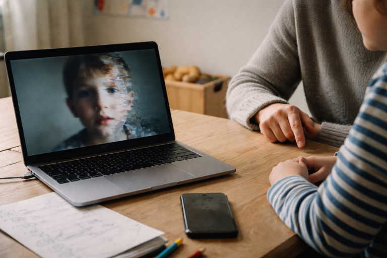 Deepfake og børn: sådan spotter du det, og sådan beskytter du dit barn