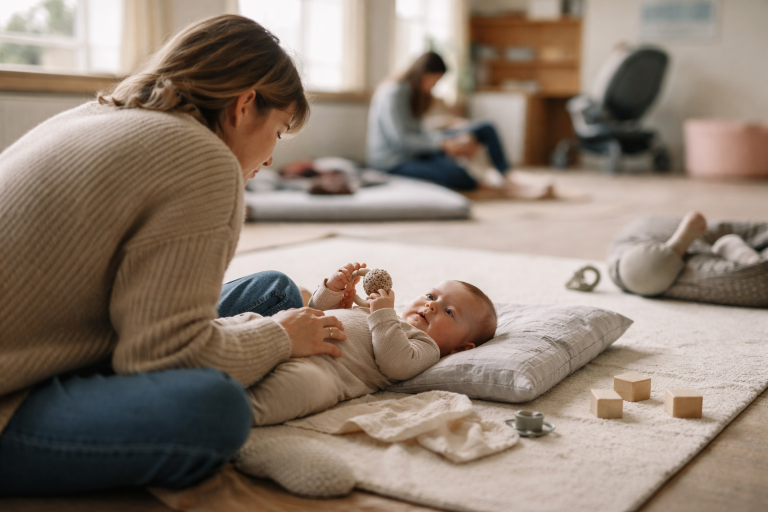 Legestue for baby: sådan får I en god start