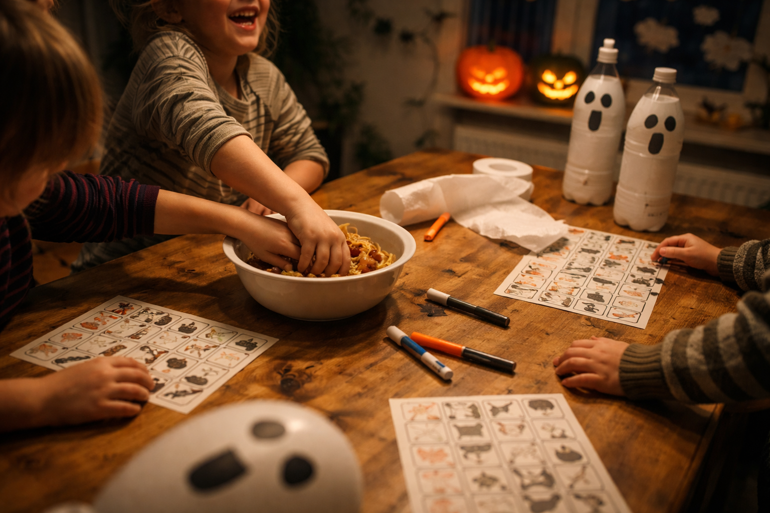 Halloweenlege til børn: 20 nemme lege inde og ude